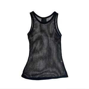 Givenchy Black Mesh Tank